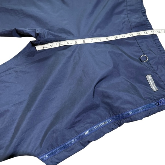 Vintage Men's North Face Windy Pass Navy Blue Snow Pants - Picture 5 of 10